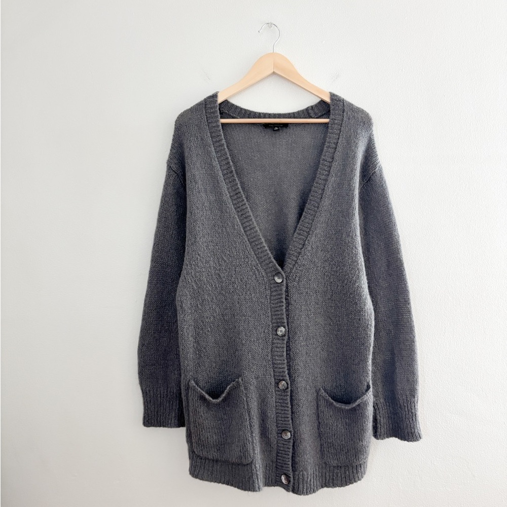 Ann Taylor Grey Cardigan